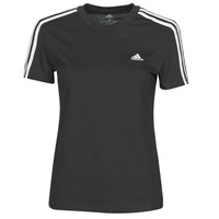 Textil Ženy Trička s krátkým rukávem Adidas Sportswear W 3S T Černá