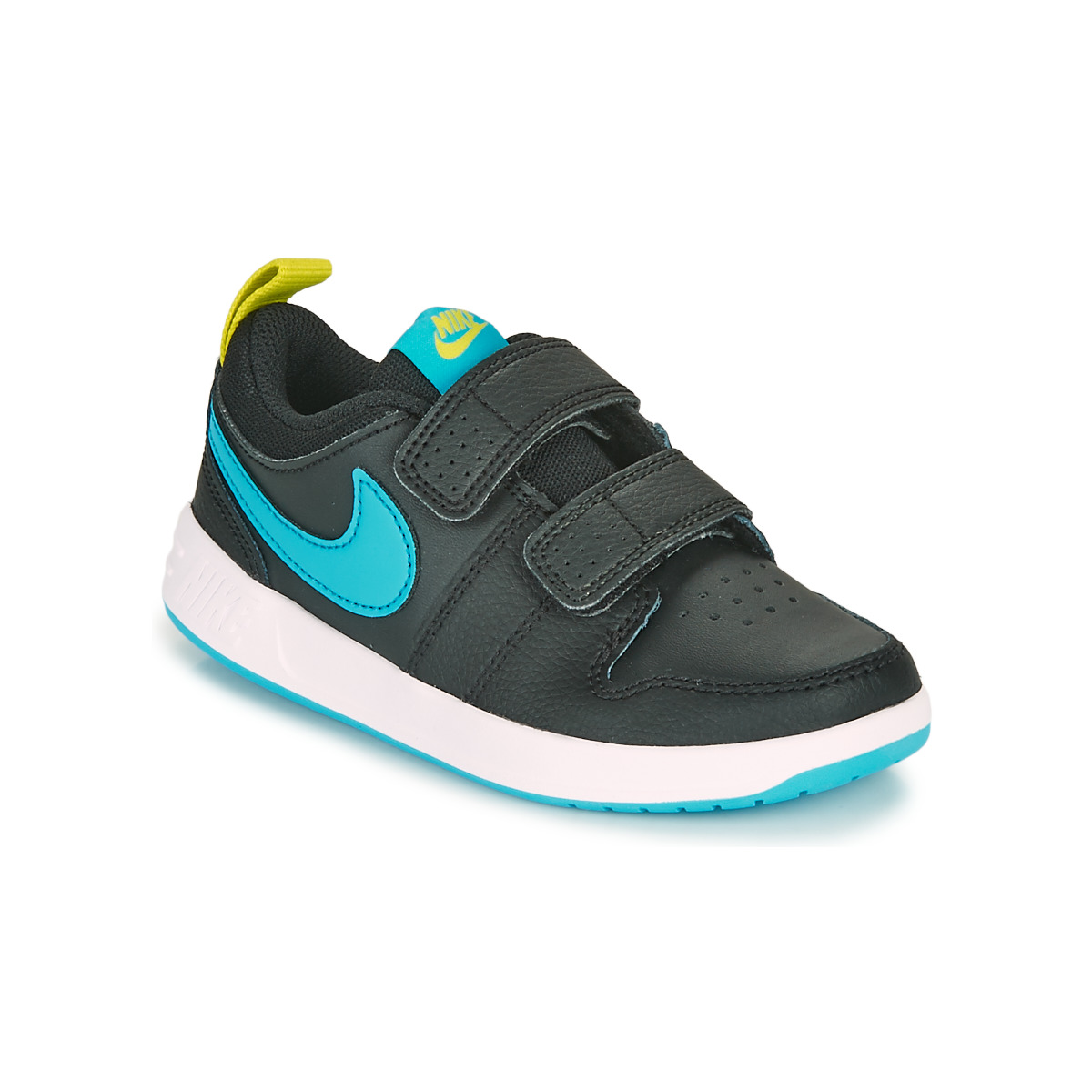Boty Chlapecké Nízké tenisky Nike PICO 5 PS Černá / Modrá