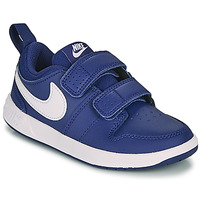 Boty Děti Nízké tenisky Nike PICO 5 PS Modrá / Bílá
