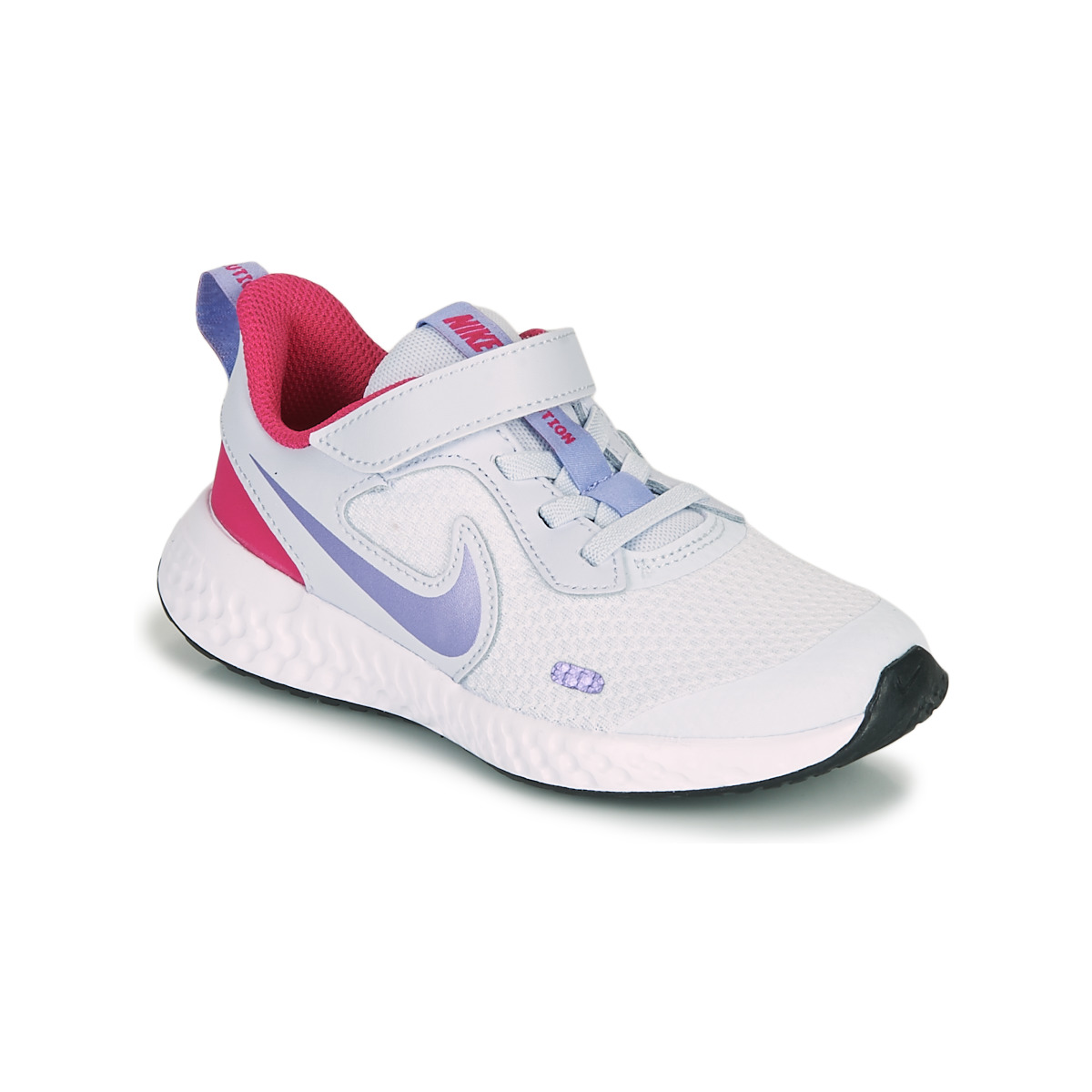 Boty Dívčí Multifunkční sportovní obuv Nike REVOLUTION 5 PS Modrá / Fialová