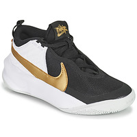 Boty Děti Multifunkční sportovní obuv Nike NIKE TEAM HUSTLE D 10 Bílá / Černá / Zlatá