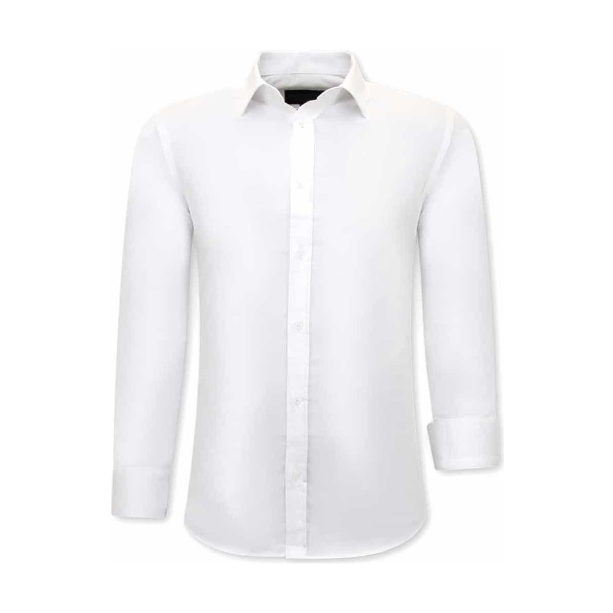 Textil Muži Košile s dlouhymi rukávy Tony Backer 115176590 Bílá