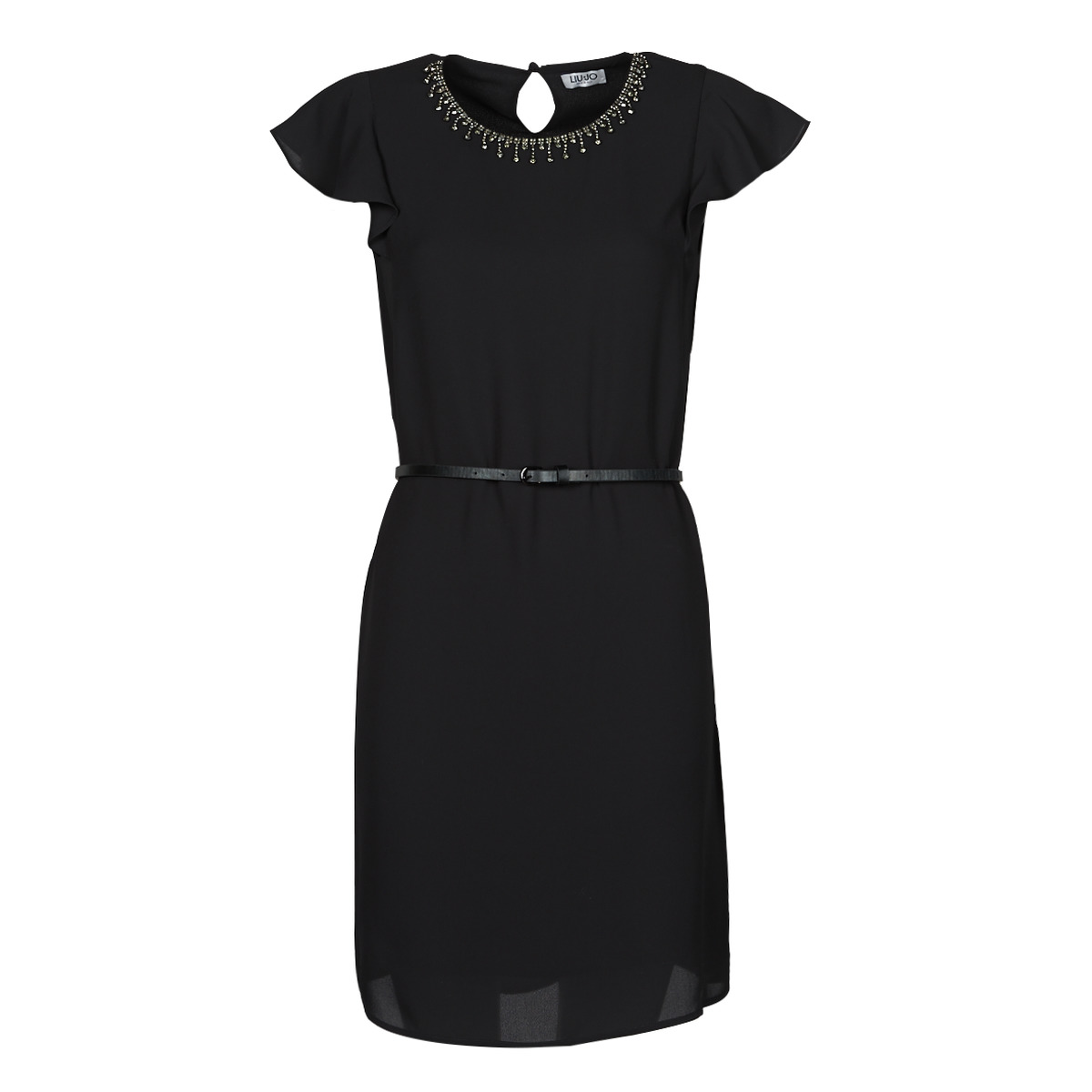Levně Liu Jo Krátké šaty WA1561-T9767-22222 Černá