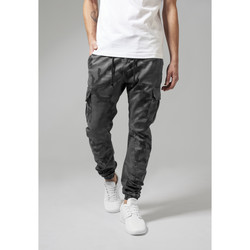Textil Muži Teplákové kalhoty Urban Classics Pantalon Urban Classic cargo jogging gris foncé
