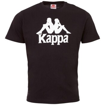 Textil Chlapecké Trička s krátkým rukávem Kappa Caspar Kids Černá