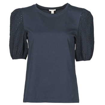 Textil Ženy Trička s krátkým rukávem Esprit T-SHIRTS Černá