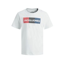 Textil Chlapecké Trička s krátkým rukávem Jack & Jones JJECORP LOGO PLAY TEE Bílá