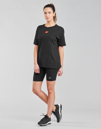 Nike NSESSNTL MR BIKER SHORT Černá / Bílá