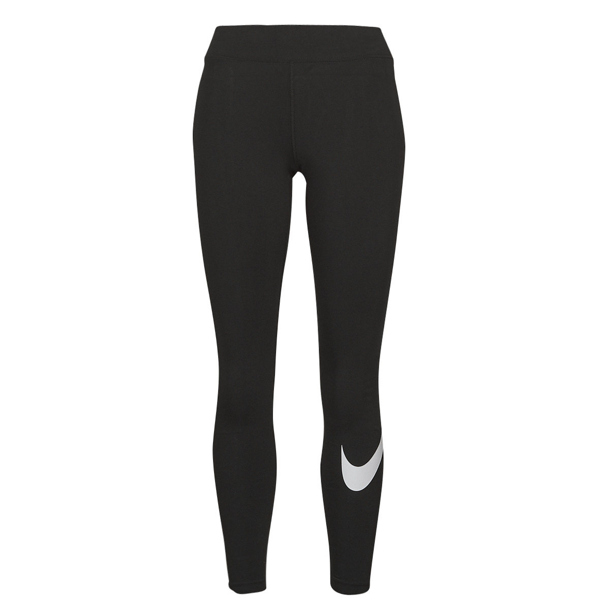 Textil Ženy Legíny Nike NSESSNTL GX MR LGGNG SWSH Černá / Bílá