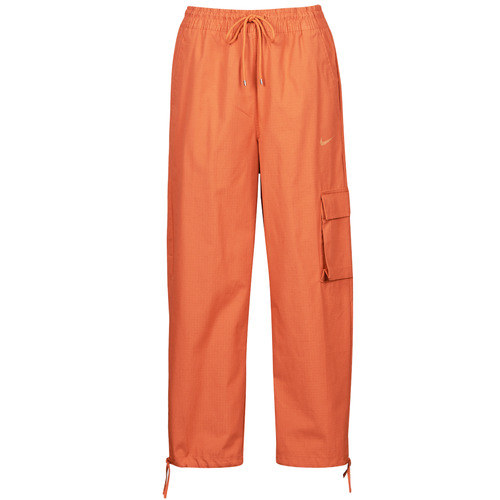 Textil Ženy Teplákové kalhoty Nike NSICN CLASH PANT CANVAS HR Hnědá / Oranžová