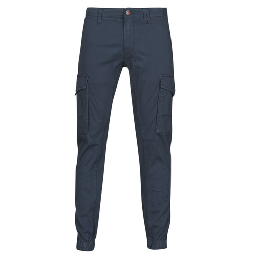 Textil Muži Cargo trousers  Jack & Jones JJIPAUL Tmavě modrá
