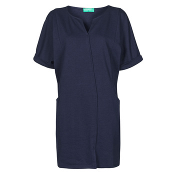 Textil Ženy Krátké šaty Benetton CAMILA Tmavě modrá
