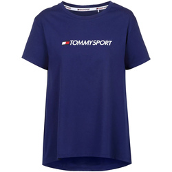 Textil Ženy Trička s krátkým rukávem Tommy Hilfiger S10S100445 Modrý