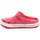 Boty Děti Pantofle Coqui 6423 Lindo růžové dětské nazouváky Růžová