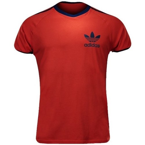 Textil Muži Trička s krátkým rukávem adidas Originals Sport Ess Tee Červená