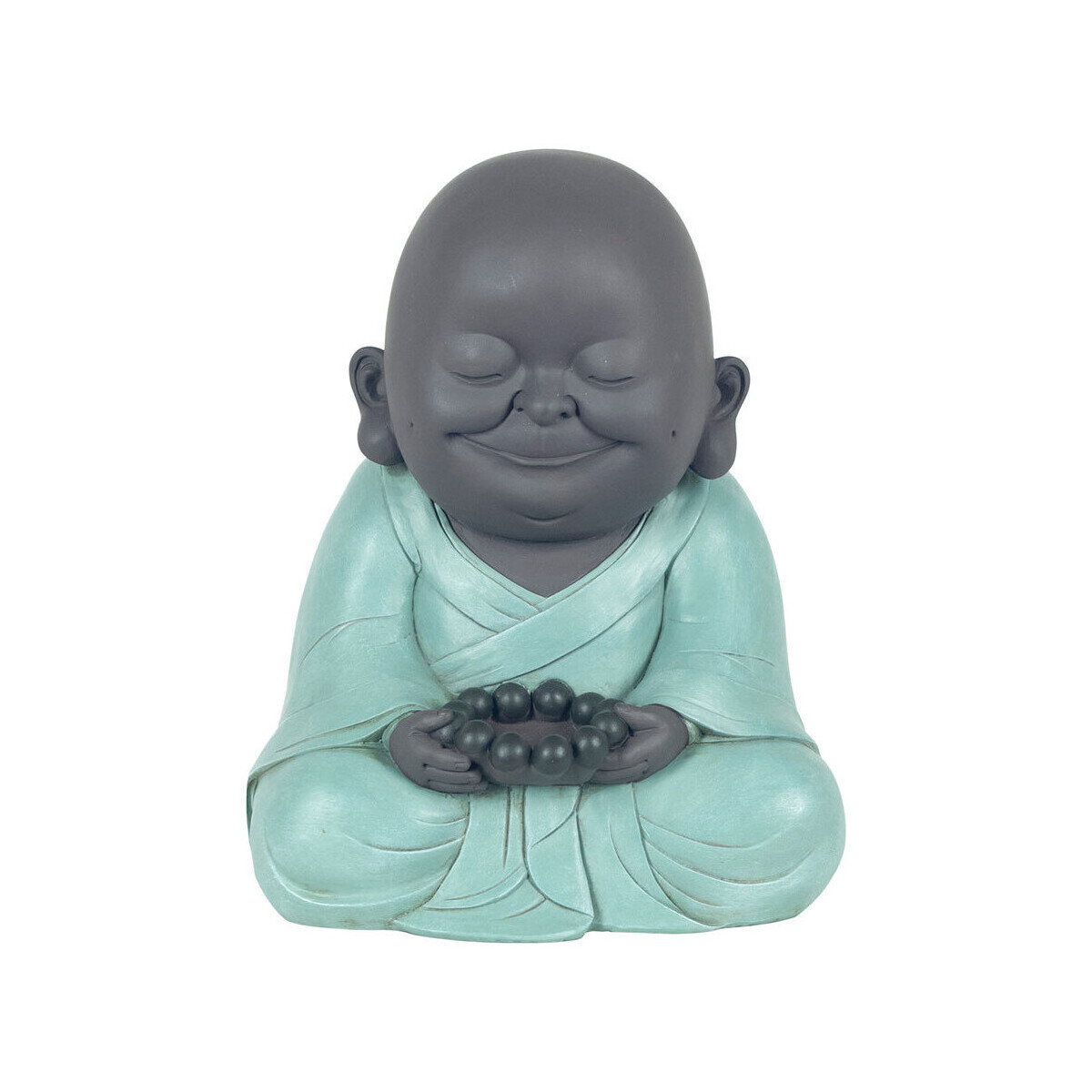 Bydlení Sošky a figurky Signes Grimalt Usmíval Se Buddha S T Světlem Modrá