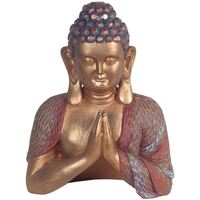 Bydlení Sošky a figurky Signes Grimalt Buddha Se Modlí Zlatá