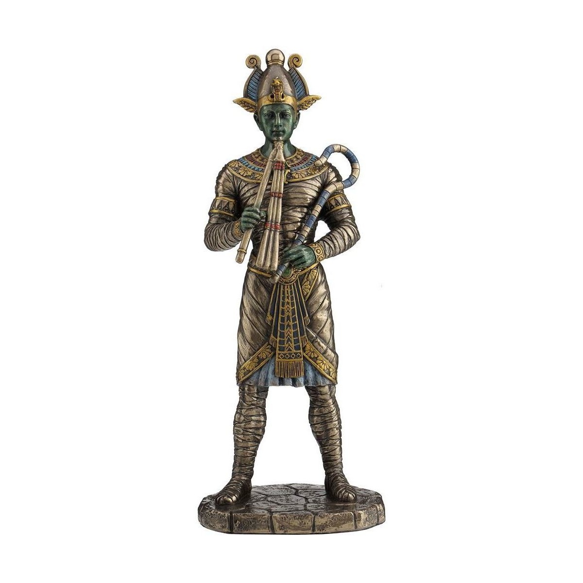 Bydlení Sošky a figurky Signes Grimalt Osiris-Egyptský Bůh Zlatá