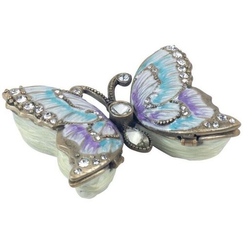 Bydlení Sošky a figurky Signes Grimalt Butterfly Box. Modrá