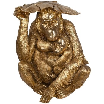 Bydlení Sošky a figurky Signes Grimalt Zlatý Orangutan. Zlatá