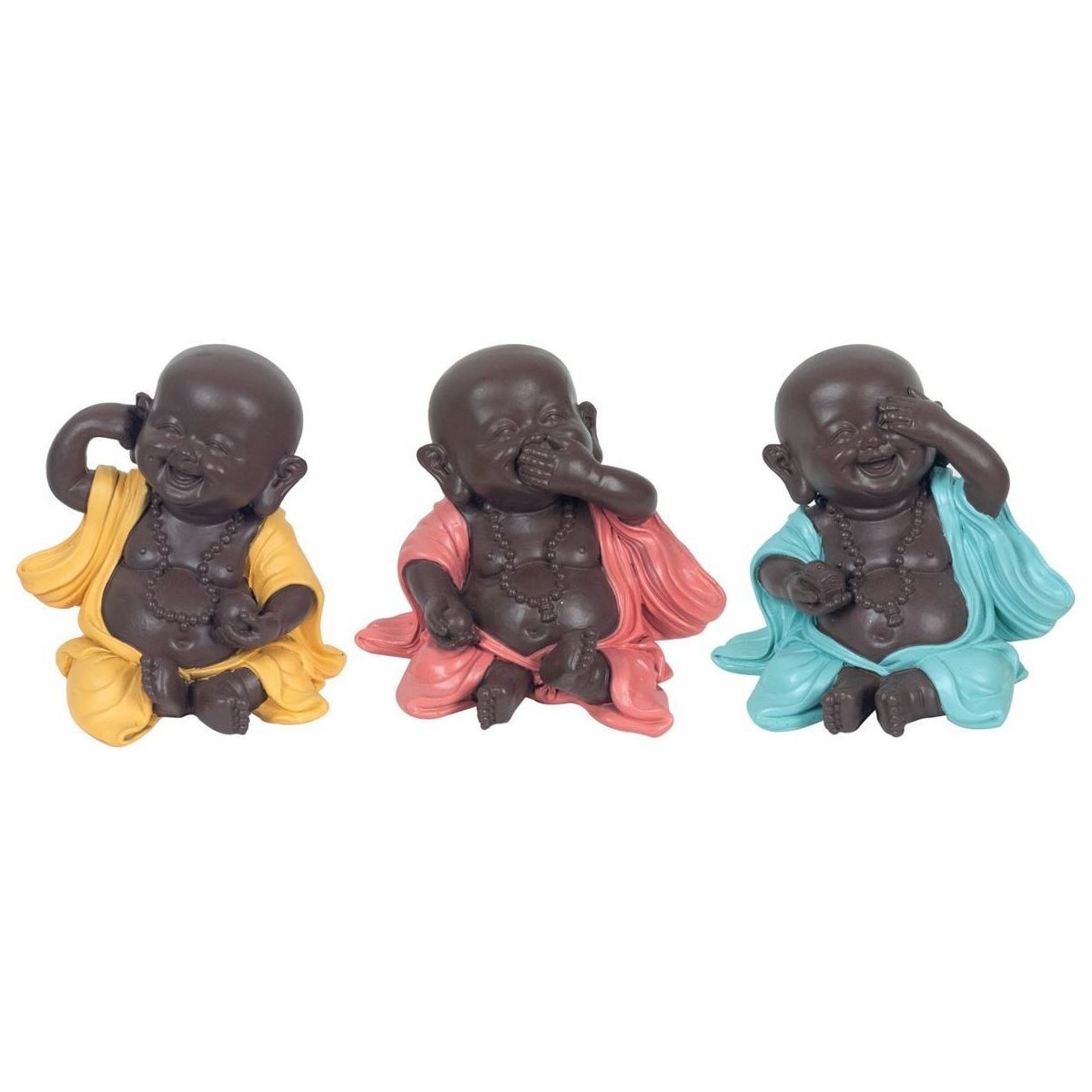 Bydlení Sošky a figurky Signes Grimalt Buddhas Set 3 Jednotky           