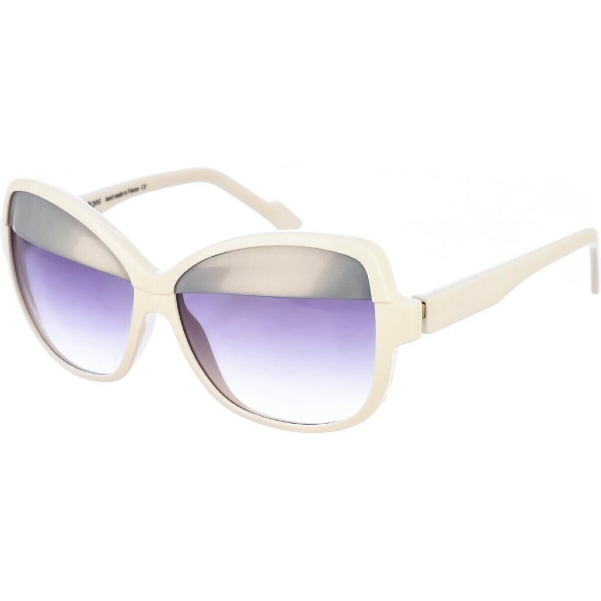 Hodinky & Bižuterie Ženy sluneční brýle Courreges CL1306-0012 Bílá