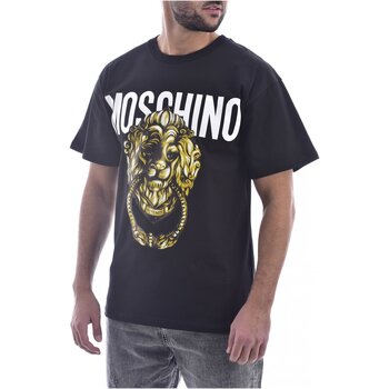 Moschino Trička s krátkým rukávem ZA0716 - Černá