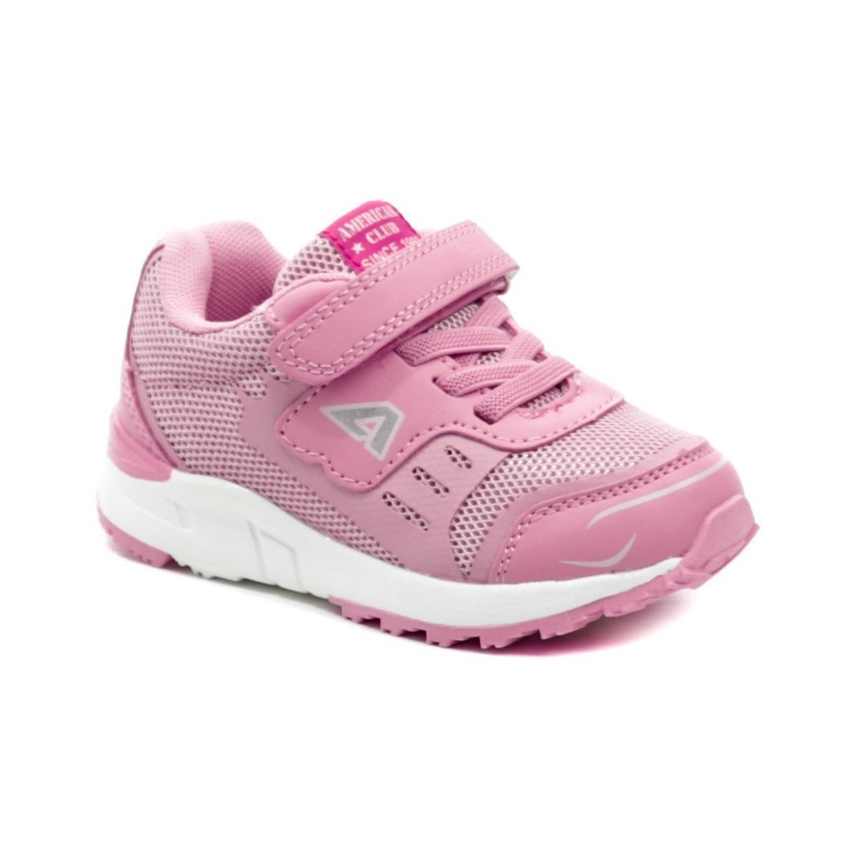 Levně American Club Multifunkční sportovní obuv Dětské ES29-21 růžové dívčí tenisky Růžová