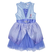 Textil Dívčí Krátké šaty TEAM HEROES  FROZEN DRESS Modrá