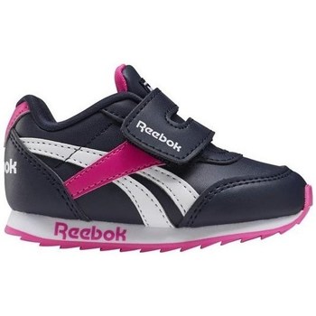 Boty Děti Nízké tenisky Reebok Sport Royal CL Jogger Černé, Bílé, Růžové