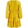 Textil Ženy Šaty Vila  Žlutá