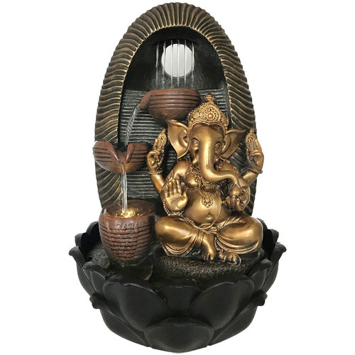 Bydlení Sošky a figurky Signes Grimalt Fuente Ganesha. Zlatá