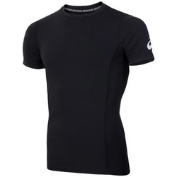 Textil Muži Trička s krátkým rukávem Asics Spiral Top T-shirt Černá