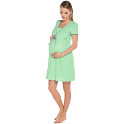 Textil Ženy Těhotenská móda Italian Fashion Kojící košile Felicita green 