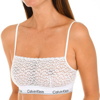 Spodní prádlo Ženy Sportovní podprsenky Calvin Klein Jeans QF4691E-100 Bílá