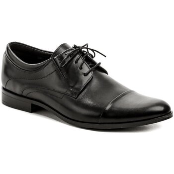 Boty Muži Šněrovací společenská obuv Tapi C-6915 černá pánská společenská obuv Černá
