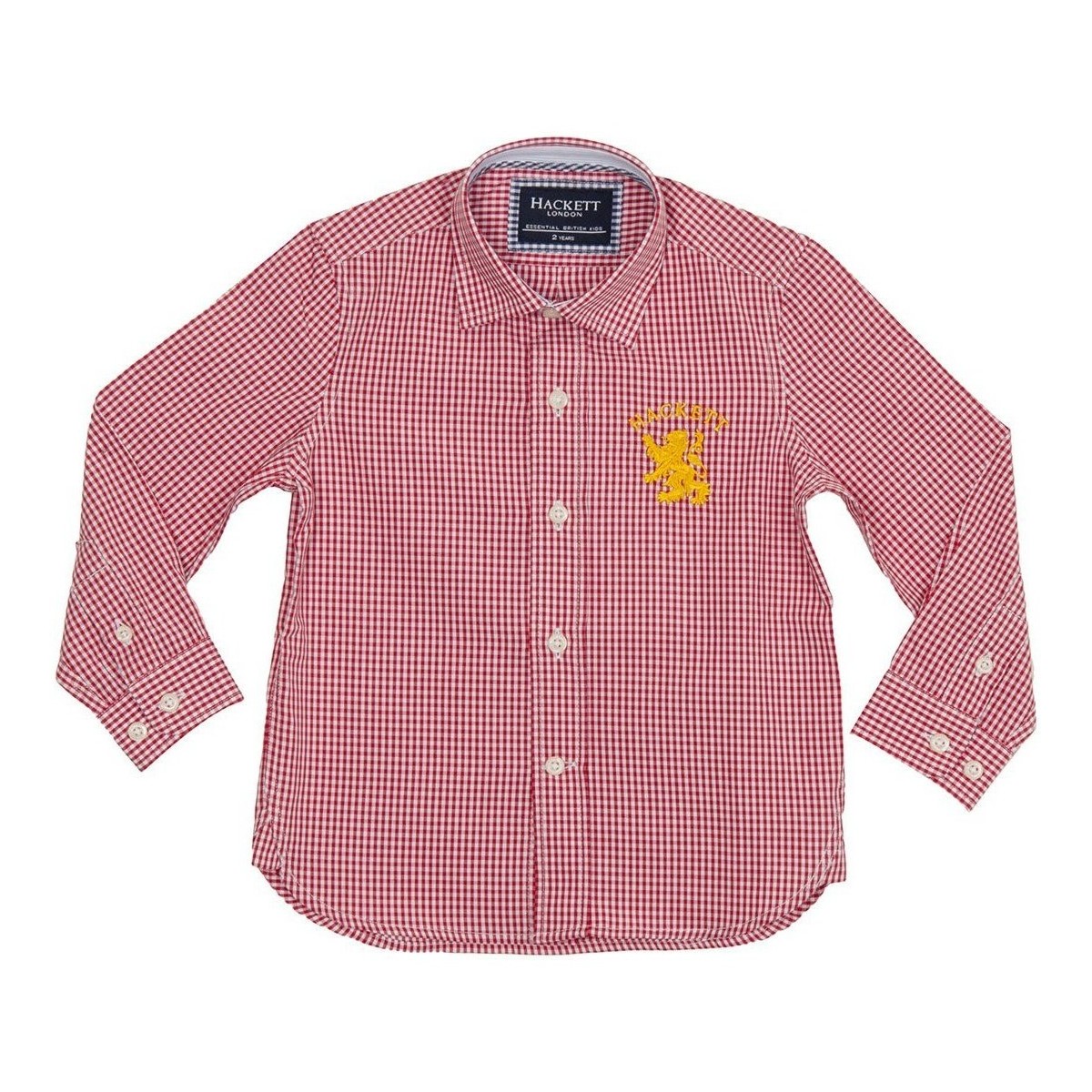 Textil Chlapecké Košile s dlouhymi rukávy Hackett HK300616-255 Červená