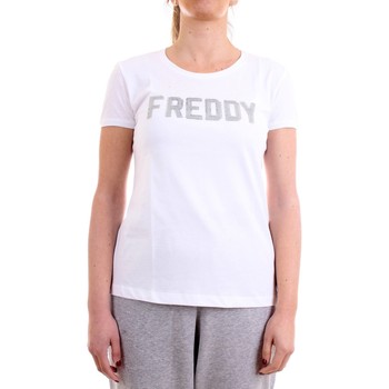 Textil Ženy Trička s krátkým rukávem Freddy S1WCLT1 Bílá