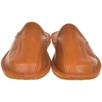 Boty Muži Papuče Just Mazzoni Luxusné pánske hnedé kožené papuče ALBERT ťavia