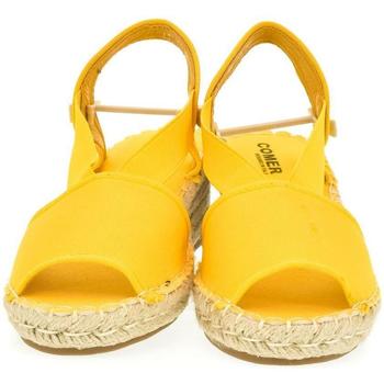 Boty Ženy Espadrilky  Comer Dámske žlté sandále KUBA Žlutá
