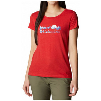 Textil Ženy Trička & Pola Columbia T-shirt grafica  Daisy  Days™ Červená