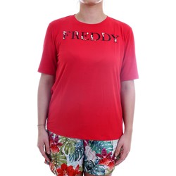 Textil Ženy Trička s krátkým rukávem Freddy S1WSLT5 Červená