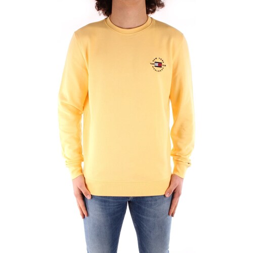 Textil Muži Trička s krátkým rukávem Tommy Hilfiger MW0MW18369 Žlutá