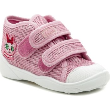 Boty Dívčí Multifunkční sportovní obuv Befado 212P056 růžové dětské plátěné tenisky Růžová