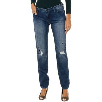 Textil Ženy Kalhoty Armani jeans 6X5J06-5DZJZ-1500 Modrá