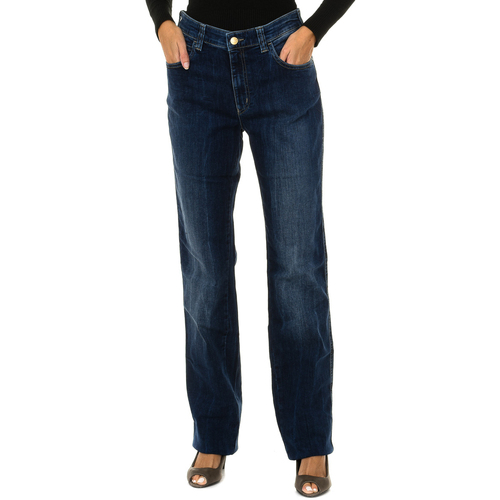 Textil Ženy Kalhoty Emporio Armani 6X5J75-5D03Z-1500 Modrá