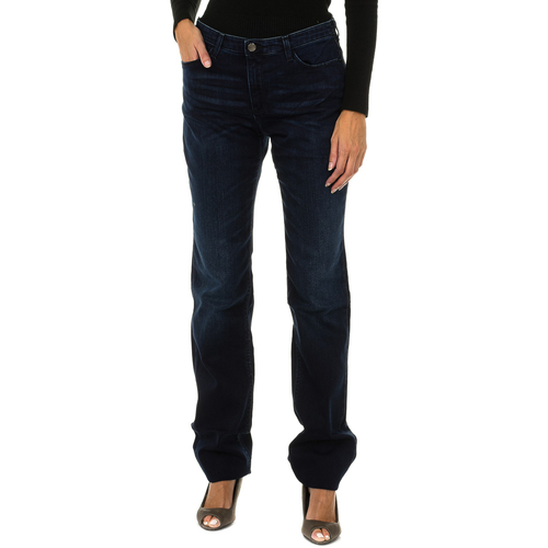 Textil Ženy Kalhoty Emporio Armani 6X5J85-5D0RZ-1500 Modrá