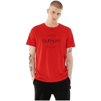 Textil Muži Trička s krátkým rukávem Outhorn TSM600A Červená