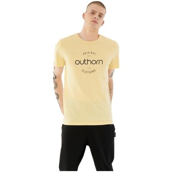 Textil Muži Trička s krátkým rukávem Outhorn TSM600A Žlutá