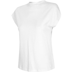 Textil Ženy Trička s krátkým rukávem 4F TSD038 Bílá